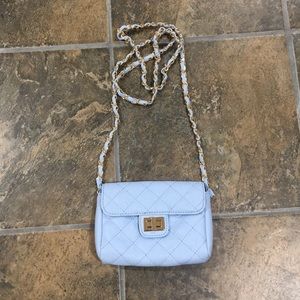 Baby Blue mini crossbody bag